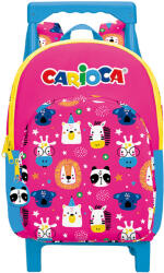 Carioca Troler Carioca Animal Pink, 40x28x17 cm Valiza