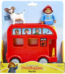Rainbow Designs Set Paddington autobuz rosu cu 2 figurine Figurina