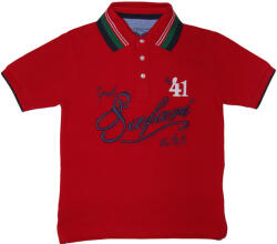 MAYORAL Tricou polo rosu cu maneca scurta si imprimeu (3113), 7 ani / 122 cm
