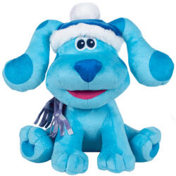 Play by Play Jucarie din plus Blue cu fes si fular, Ghicitorile lui Blue si Tu! , 23 cm