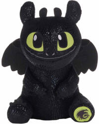 Play by Play Jucarie din plus Toothless negru asezat, Dragons, 25 cm