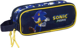 SAFTA Penar Sonic Prime cu 2 compartimente, 21x8x6 cm Penar