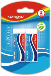 Keyroad Radír, PVC mentes 2 db/bliszter Keyroad Tec Eraser (KR971022)