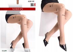 Marilyn Mintás női harisnyanadrág Love Kiss Me Allure felirattal G009 5/XL