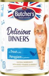 Butcher's Delicious Dinners nedves macskaeledel pisztráng zselében 400g
