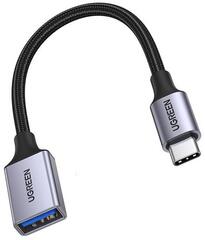 UGREEN US378 USB - USB Type-C Kábel, 15 cm (70889B) (70889B)