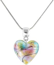 Lampglas Bájos nyaklánc Rainbow Fairy 24 karátos arannyal ellátott Lampglas NLH28 gyönggyel