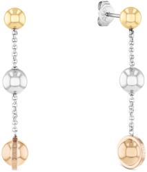 Tommy Hilfiger Divatos lógó tricolor fülbevaló Metallic Orb 2780820