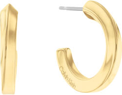 Calvin Klein Bájos aranyozott fülbevaló Sculptural 35000311