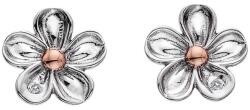 Hot Diamonds Ezüst virág fülbevaló gyémánttal Forget me not DE618