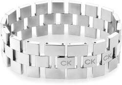 Calvin Klein Masszív acél karkötő Geometric 35000243