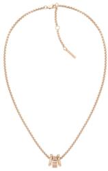 Calvin Klein Modern bronz acél nyaklánc kristályokkal 35000366