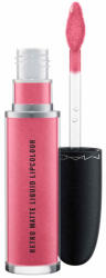 M·A·C Krémes ajakrúzs Retro Matte (Liquid Lip Colour) 5 ml Metallics Metallic Rose