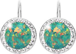 JSB Bijoux Opál Swarovski kristálykövekkel Mix Green 92400025mixgr (Ag925/1000, 2, 1 g)