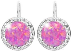 JSB Bijoux Opál Swarovski kristálykövekkel Light Fuchsia 92400025l-fu (Ag925/1000, 2, 1 g)