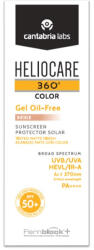 Cantabria - Gel pentru protectie solara cu SPF 50+ Cantabria Labs Heliocare 360 Color, 50 ml Beige