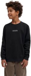 JACK & JONES Point Badge Crew BF JNR Fekete pulóver 140 CM