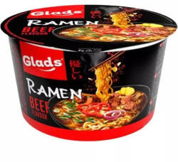  Glads instant ramen tészta marhahús ízzel 105g