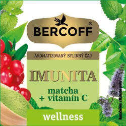 Bercoff funkcionális tea matcha immunitás+C-vitamin 15g