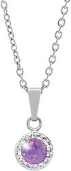 JSB Bijoux Opál Swarovski Violet kristálykövekkel 92300040vio (Ag925/1000, 1, 86 g)