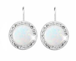 JSB Bijoux Opálok Swarovski White kristálykövekkel 92400025wh (Ag925/1000, 2, 1 g)