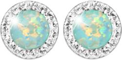 JSB Bijoux Opál Swarovski Pastel Mint Green kristálykövekkel 92400040l-bl (Ag925/1000, 1, 4 g)