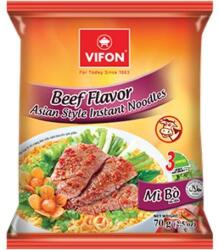 VIFON instant tészta 70g prémium marhahús ízzel