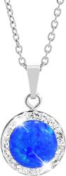 JSB Bijoux Op Swarovski Dark Blue kristálykövekkel 92300025dbl (Ag925/1000, 2, 1 g)