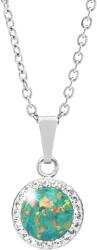 JSB Bijoux Opál Swarovski kristálykövekkel Mix Green 92300025mixgr (Ag925/1000, 2, 1 g)
