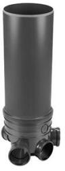  PVC PIPE BASE akna alap teljesen felszerelt D. 400 3in/1out D. 110 H. 1.2 m (alap+cső D400 1M) (CI4001111021)