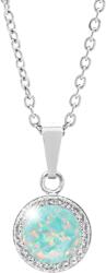 JSB Bijoux Opál Swarovski kristály kövekkel Pasztell Mint Green 92300025mint (Ag925/1000, 2, 1 g)