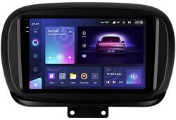 T'EYES CC3 2K autós navigáció Fiat 500X 2014-2018 modellekhez 6+128GB 9.5" QLED Octa-core 2Ghz Android 4G Bluetooth 5.1 DSP