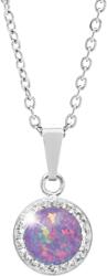 JSB Bijoux Opál Swarovski Violet kristálykövekkel 92300025vio (Ag925/1000, 2, 1 g)