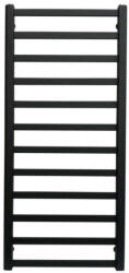 Weberg LUGO Design Törölközőszárítós Radiátor 120x50 cm (Fekete)