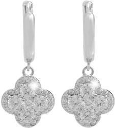 JSB Bijoux Kockás cirkónium kristály Quatrefoil 92400591cr (Ag925/1000, 3, 1 g)