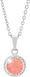 JSB Bijoux Opál Swarovski kristálykövekkel Peach Pastel 92300025pea (Ag925/1000, 2, 1 g)