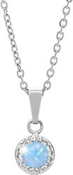 JSB Bijoux Opál Swarovski kristálykövekkel Light Blue 92300040l-bl (Ag925/1000, 1, 86 g)