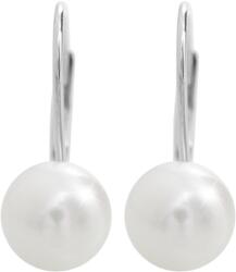 JSB Bijoux 8 mm-es White egyszínű folyami gyöngy 92400542wh (Ag925/1000, 4 g)