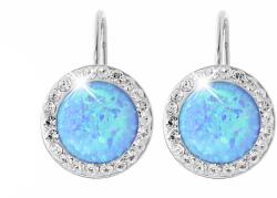 JSB Bijoux Opálok Swarovski Blue kristálykövekkel 92400025bl (Ag925/1000, 2, 1 g)
