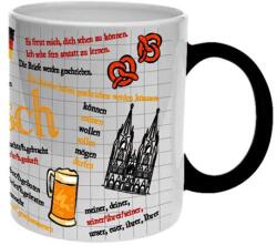  Ceașcă de ceai cu model de gramatică germană, 32cl (1206BOG216)