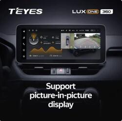  Autós navigáció Teyes Lux One 360° Ford Focus 3-hoz (2010-2018), 6+128 GB, 12, 3" IPS, Octa-Core 2 GHz, Android, 4G, Bluetooth 5.1, DSP