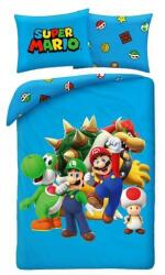 Carbotex Super Mario ágyneműhuzat szett - Team (NO-668BL) (NO-668BL)