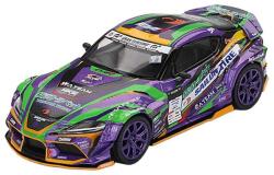 Mini GT Model de colecție Mini GT Modern: Mașini - Toyota GR Supra KUHL 2021 D1GP Evangelion Racing (MGT00951-BL)