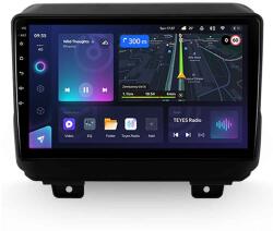  Autós navigáció Teyes CC3L Jeep Wrangler 4 2018-2019 4+32GB 9" IPS Octa-core 1.6Ghz, Android 4G Bluetooth 5.1 DSP