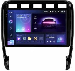 T'EYES CC3 2K 360° Autós Navigáció Porsche Cayenne 2002-2010 6+128GB 9.5" QLED Octa-core 2Ghz, Android 4G Bluetooth 5.1 DSP
