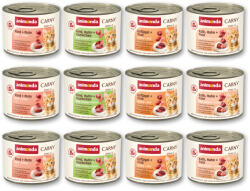 Animonda 12x200g animonda Carny Kitten nedves macskatáp vegyes csomag 4 változattal
