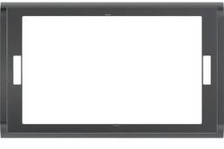 Geberit Sigma70 wc öblítő gomb rögzítő keret WC-hez fekete 115.623. QC. 1 (115623QC1)