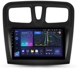 T'EYES CC3L autós navigáció Dacia Sandero 2 2017-2022 4+32GB 9" IPS Octa-core 1.6Ghz, Android 4G Bluetooth 5.1 DSP