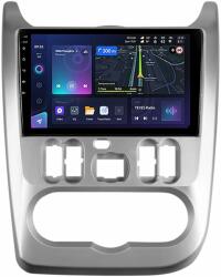 T'EYES CC3L autós navigáció Dacia Logan 1 2008-2012 modellekhez 4+64GB 9" IPS Octa-core 1.6Ghz, Android 4G Bluetooth 5.1 DSP