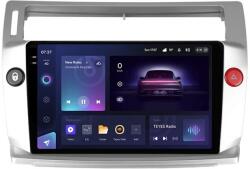 T'EYES CC3 2K autós navigáció Citroen C4 2004-2014-hez 4+32GB 9.5" QLED Octa-core 2Ghz Android 4G Bluetooth 5.1 DSP